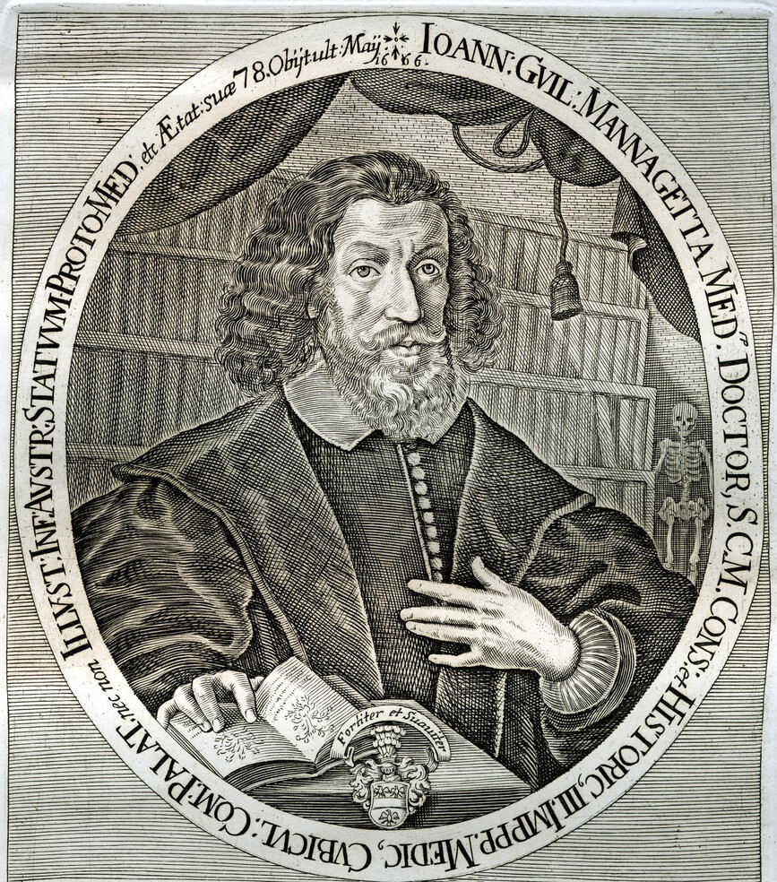 Stich: Johann Wilhelm Ritter von Mannagetta-Stiftung