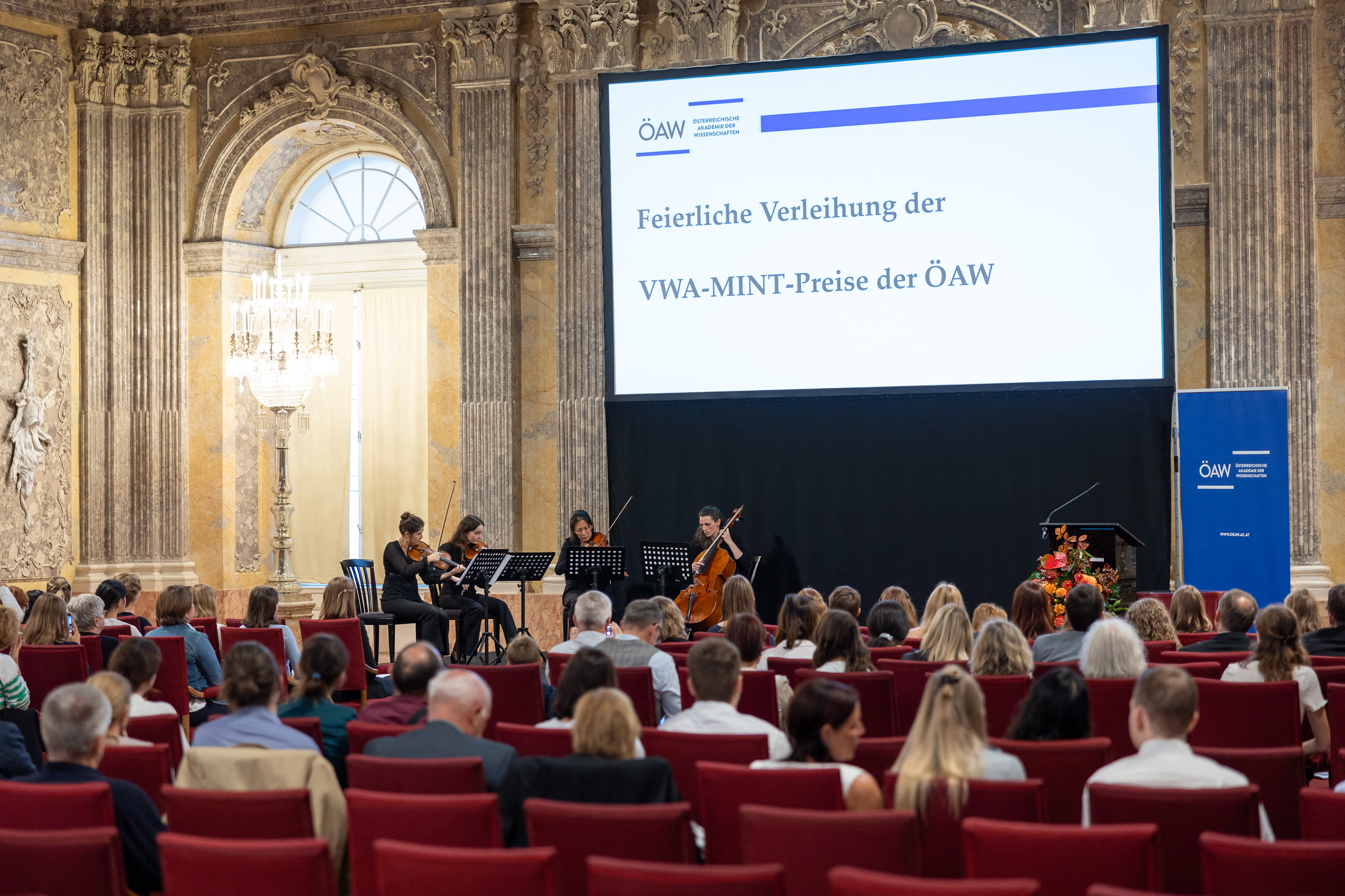 Verleihung der VWA MINT-Preise der ÖAW 2024 (Copyright: ÖAW / Daniel Hinterramskogler)